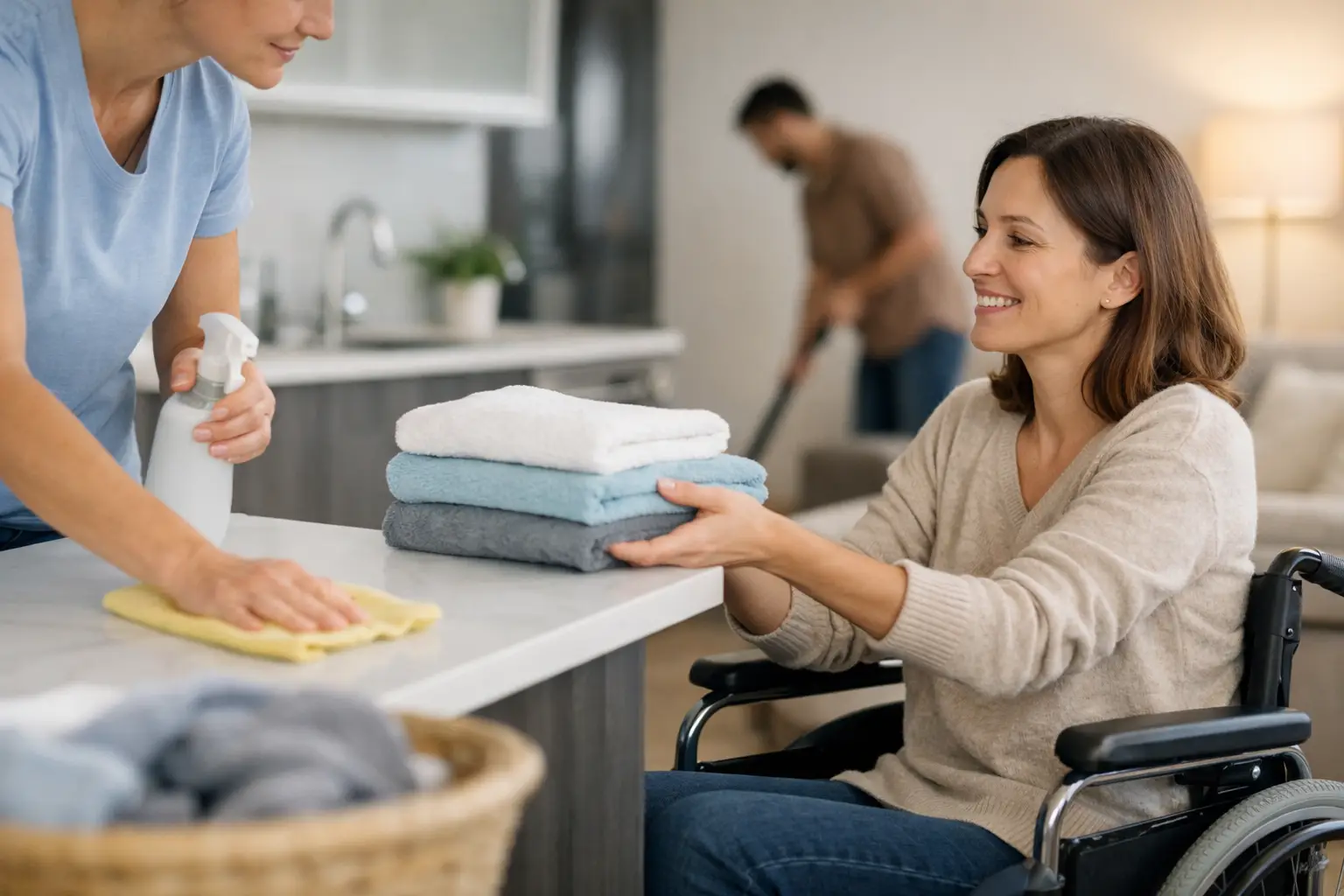Household Tasks for Disability Support at Home